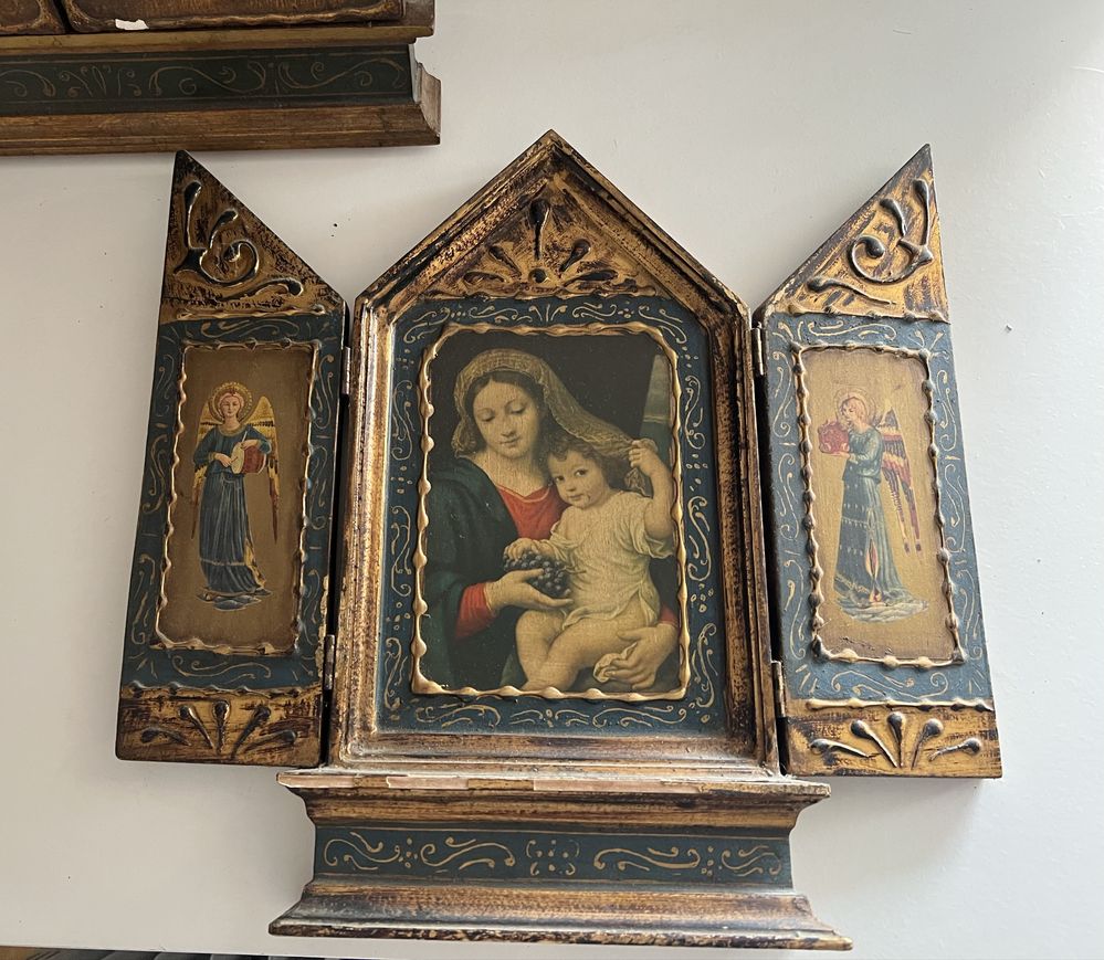 Decoração religiosa/Tripticos