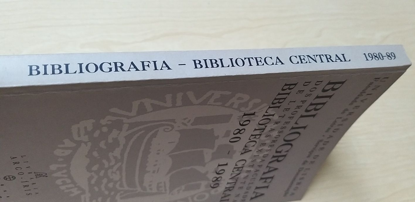 Bibliografia da Biblioteca Central da Faculdade de Letras de Lisboa.