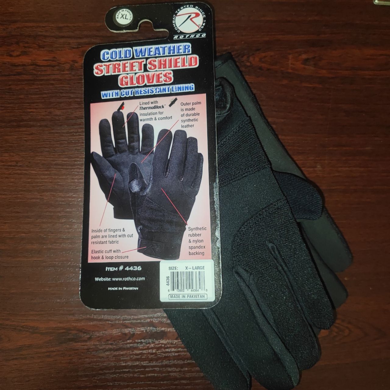 Продам зимові тактичні рукавиці Rothco ThermoBlock™ Insulated C