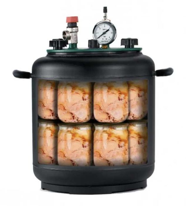 Купуйте газовий автоклав! Автоклав від виробника на 16 банок+подарунок