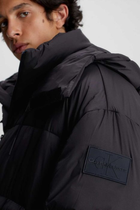 Куртка-пуховик calvin klein (ck long puffer jacket over)c америки xl
