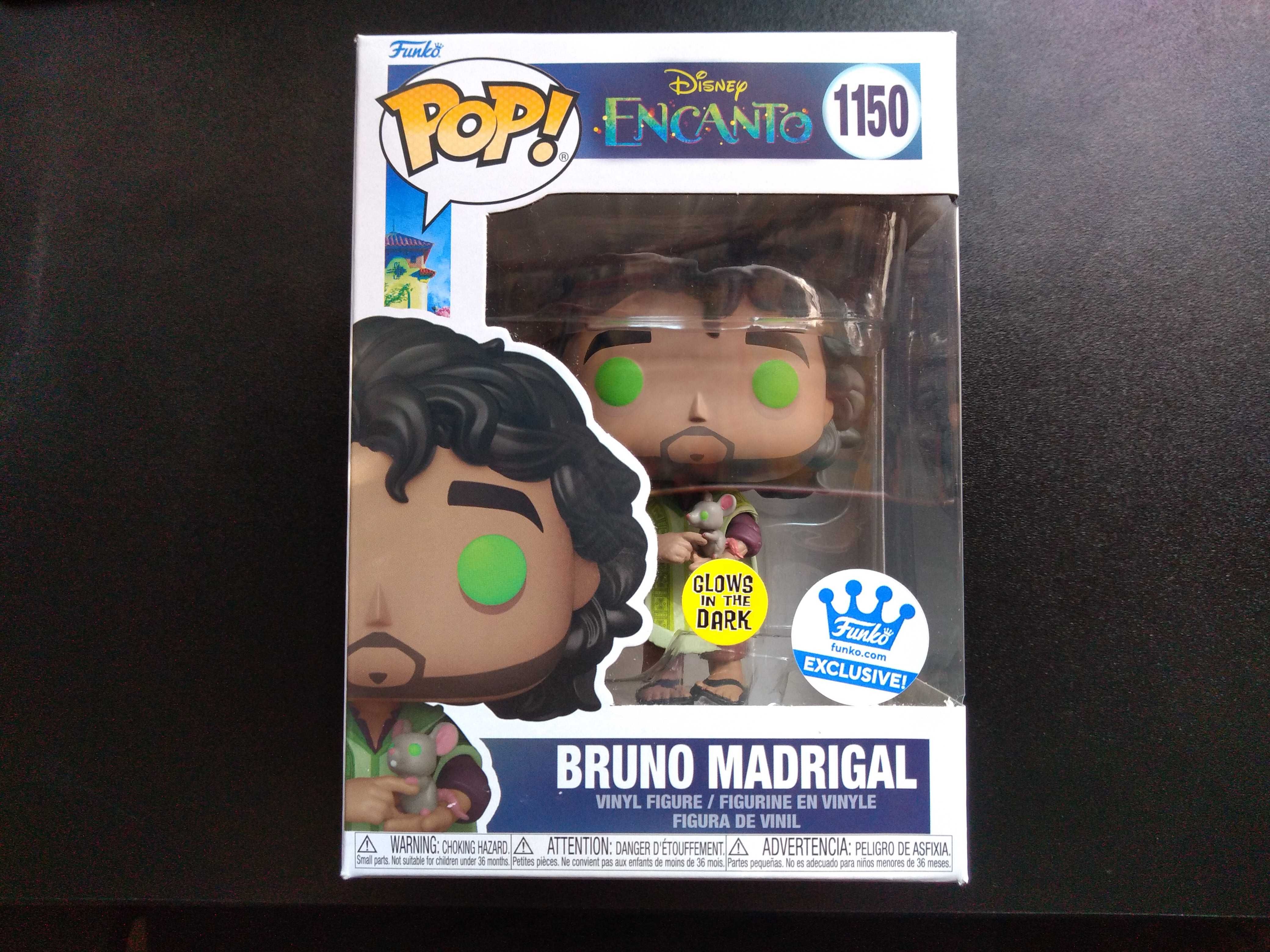 Funko POP Disney Encanto Bruno Madrigal 1150 GITD Glows in the Dark