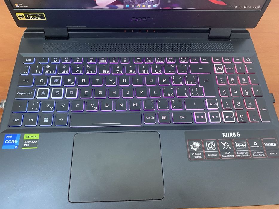 Acer Nitro 5 model (AN515-58) RTX4060