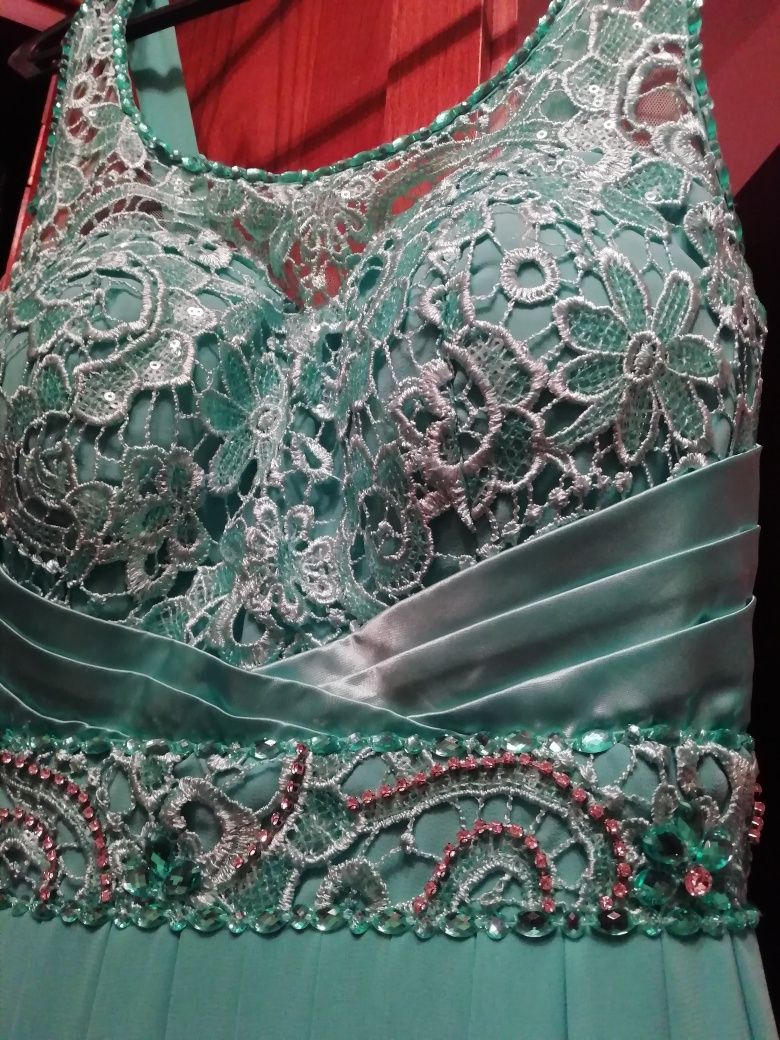 Vestido longo de cerimónia