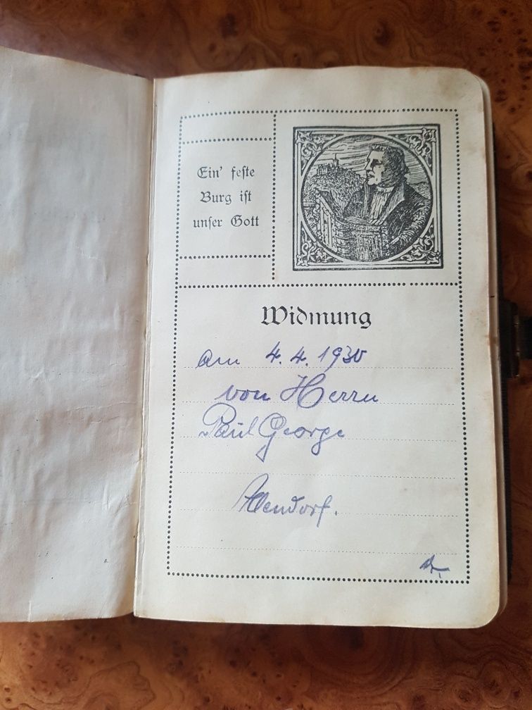Staroniemiecka Biblia Antyczna z 1928r.