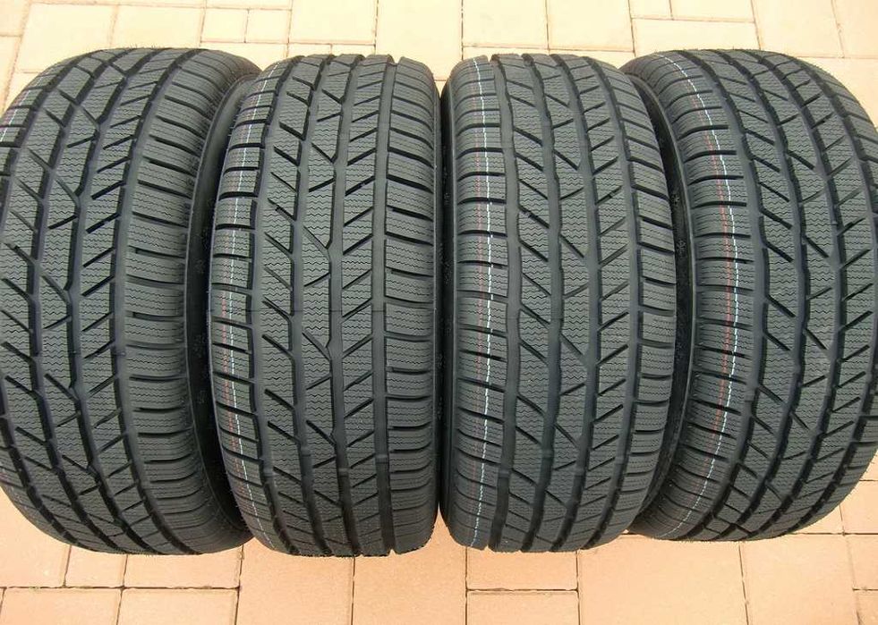 Opony Zimowe 215/55R17 4szt WYSYŁKA Wzór-Continental ciche