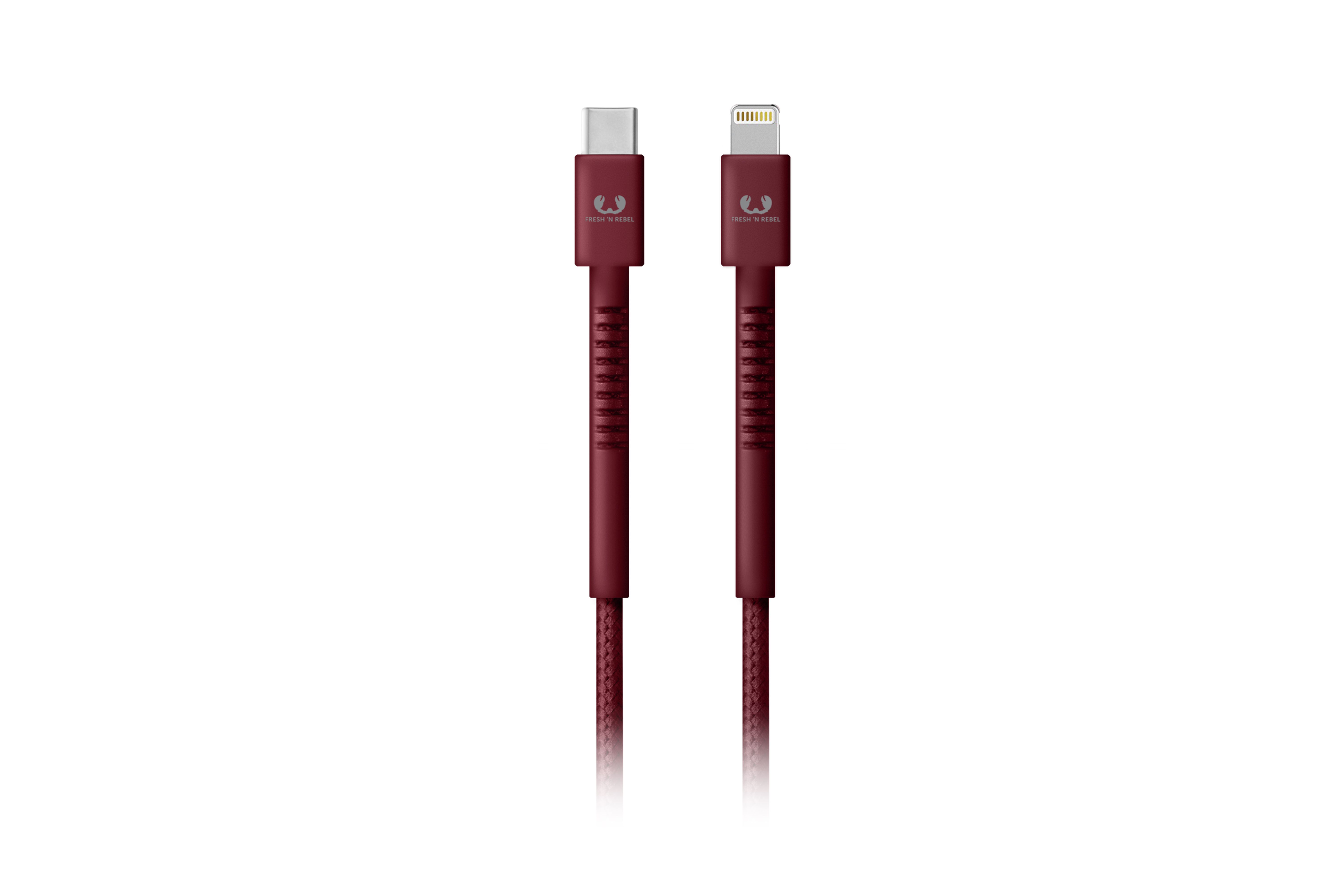 Fresh N Rebel kabel USB-C lightning 1,5 m Ruby Red, czerwony OUTLET