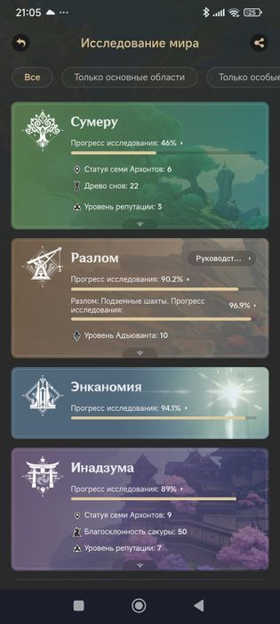 Продам аккаунт геншин импакт