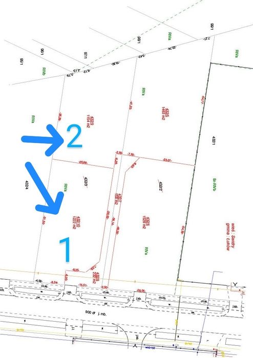 Działki budowlane Świdry (RM, MN, U)