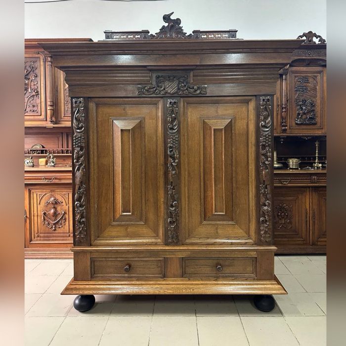 Шафа дерево сервант масив дуб 3218