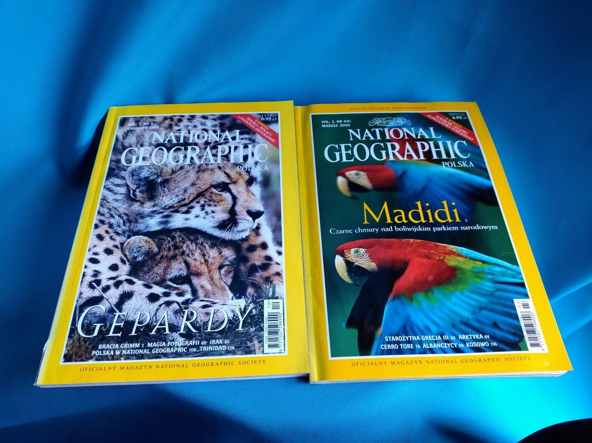 National Geographic, zestaw magazynów z 2000 roku