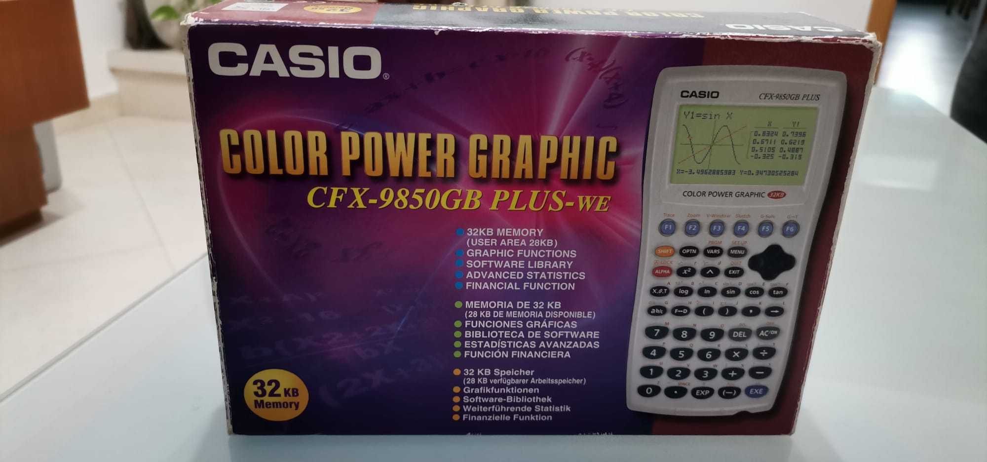 Calculadora Grafica Casio CFX-9850GC PLUS