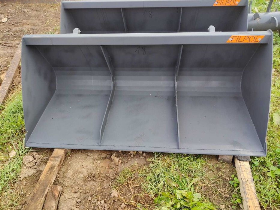 Łycha łyżka 2,4m do tura ładowacza na euro ramkę Producent Filpol