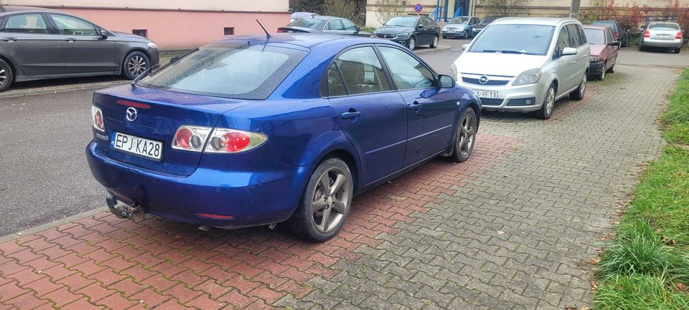 2002 MAZDA 6 2.2 GAZ Hak Dupowóz na gazie   Zamiana