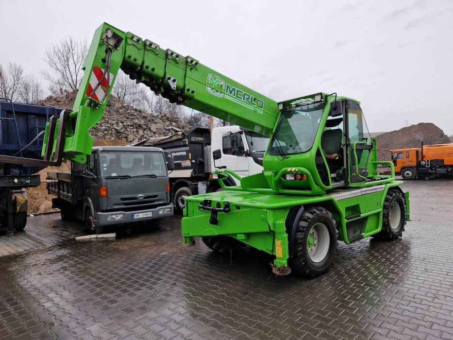 Ładowarka teleskopowa – Wynajem Merlo, Zwyżki, Usługa z operatorem