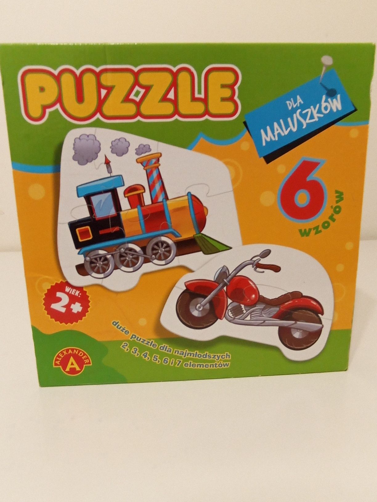 Puzzle dla maluszka Pojazdy