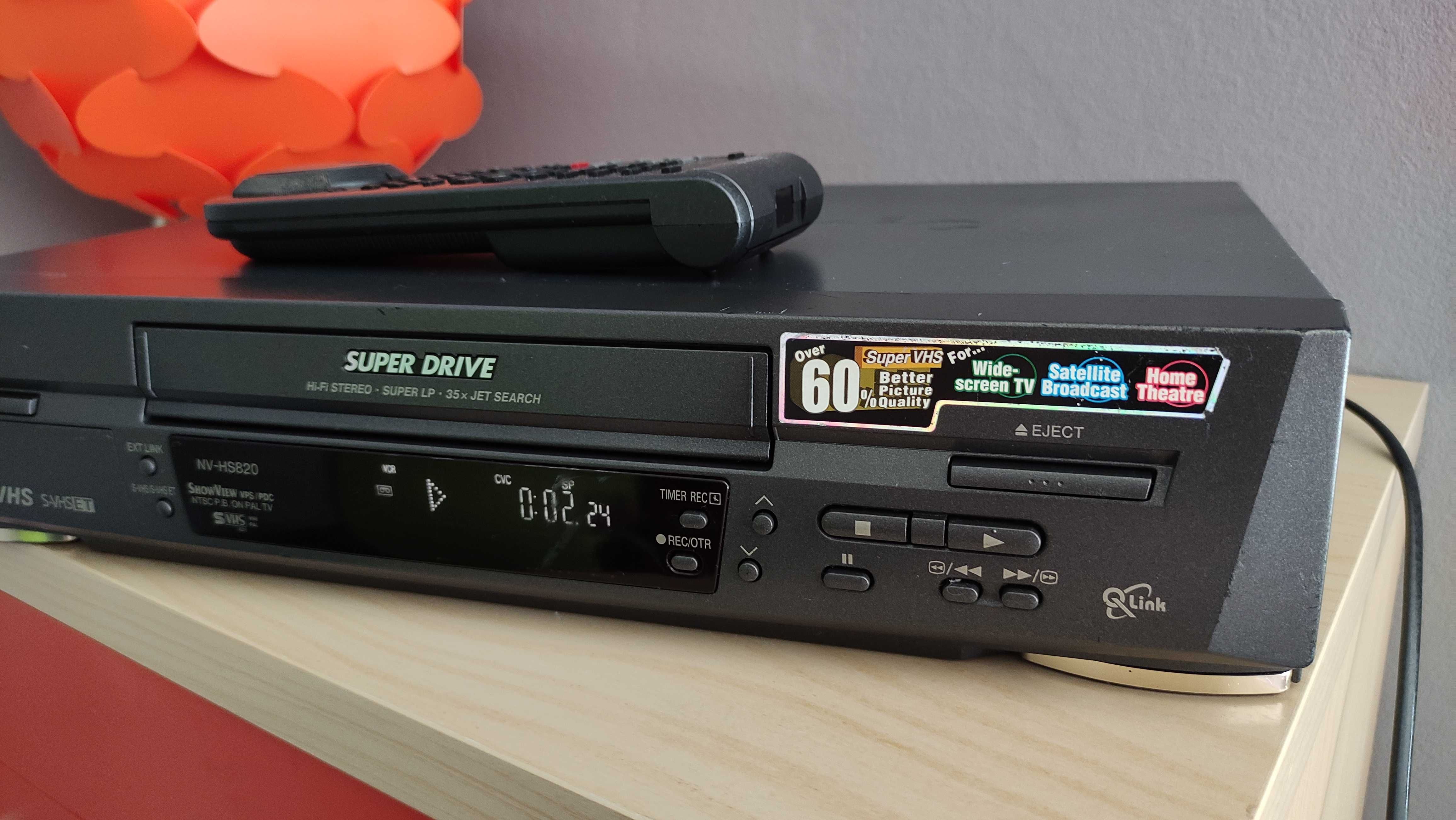 Magnetowid Panasonic S-VHS ET  Super VHS