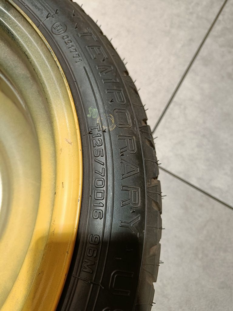 Opona dojazdowa T125/70 D16 Dunlop