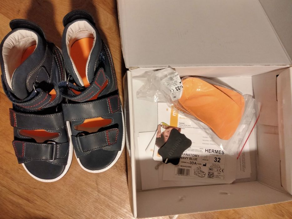 Детские ортопедические босоножки Memo , 32 размер