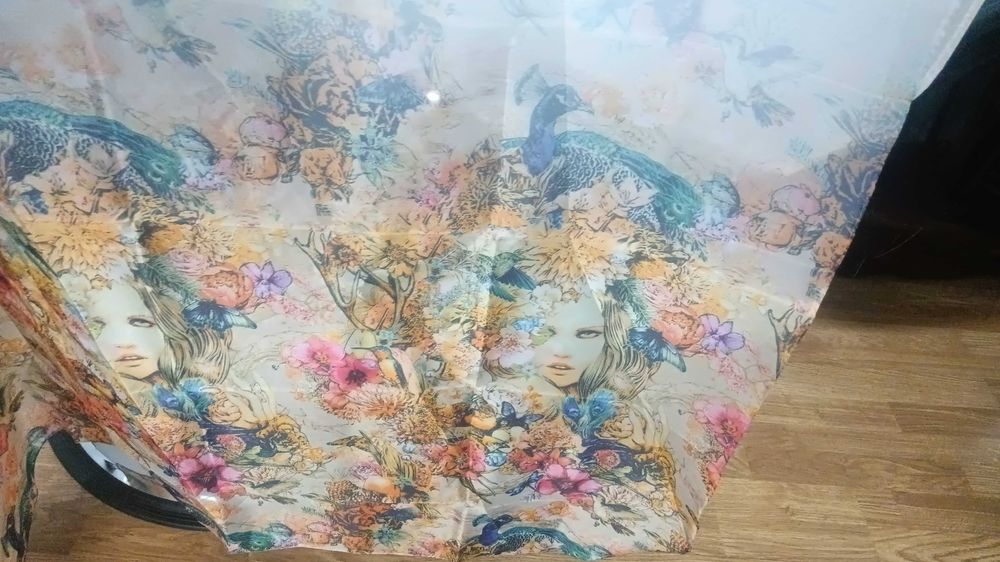 Capa protetora para corte cabelo