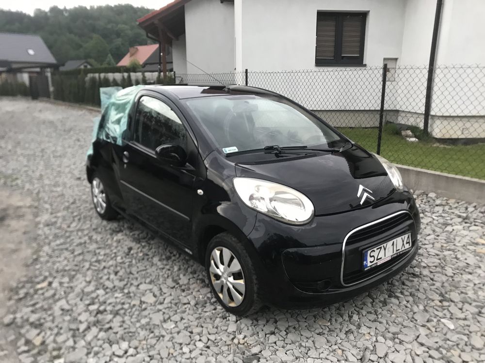 Citroen C1  2012r  1-wlasiciel* Uszkodzony tyl * Klima *