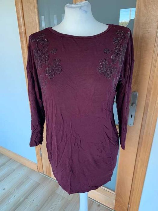 Bluzka bordowa H&M mama L