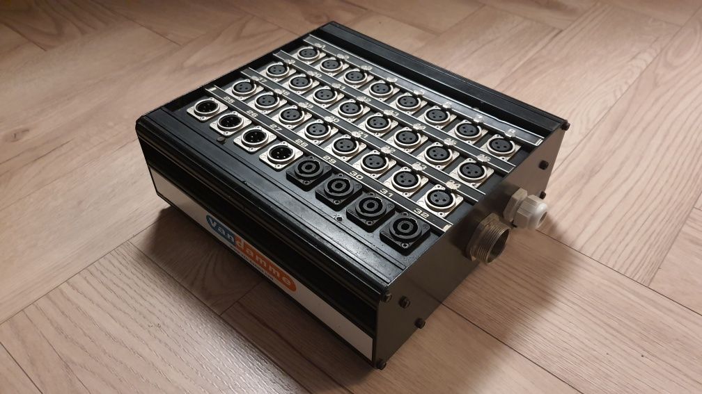Stagebox skrzynka vandamme xlr neutrik