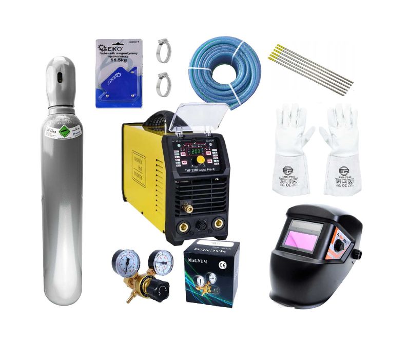 Spawarka MAGNUM TIG THF 238P AC/DC PRO-X Zestaw -Najtaniej -Negocjuj
