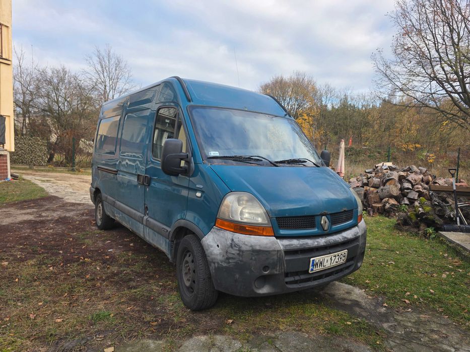 Renault Master 2004r Blaszak 2,5 120km