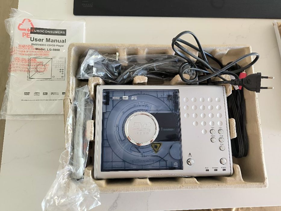 Leitor CD DVD MP3 marca LG