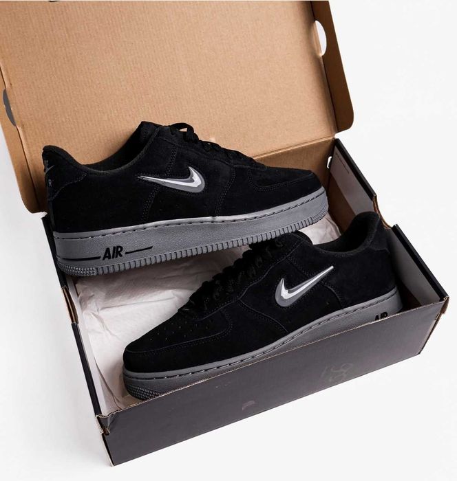 ОРИГІНАЛ! Nike Air Force 1 Low Jewel Black 38 38.5 | HQ3827-002