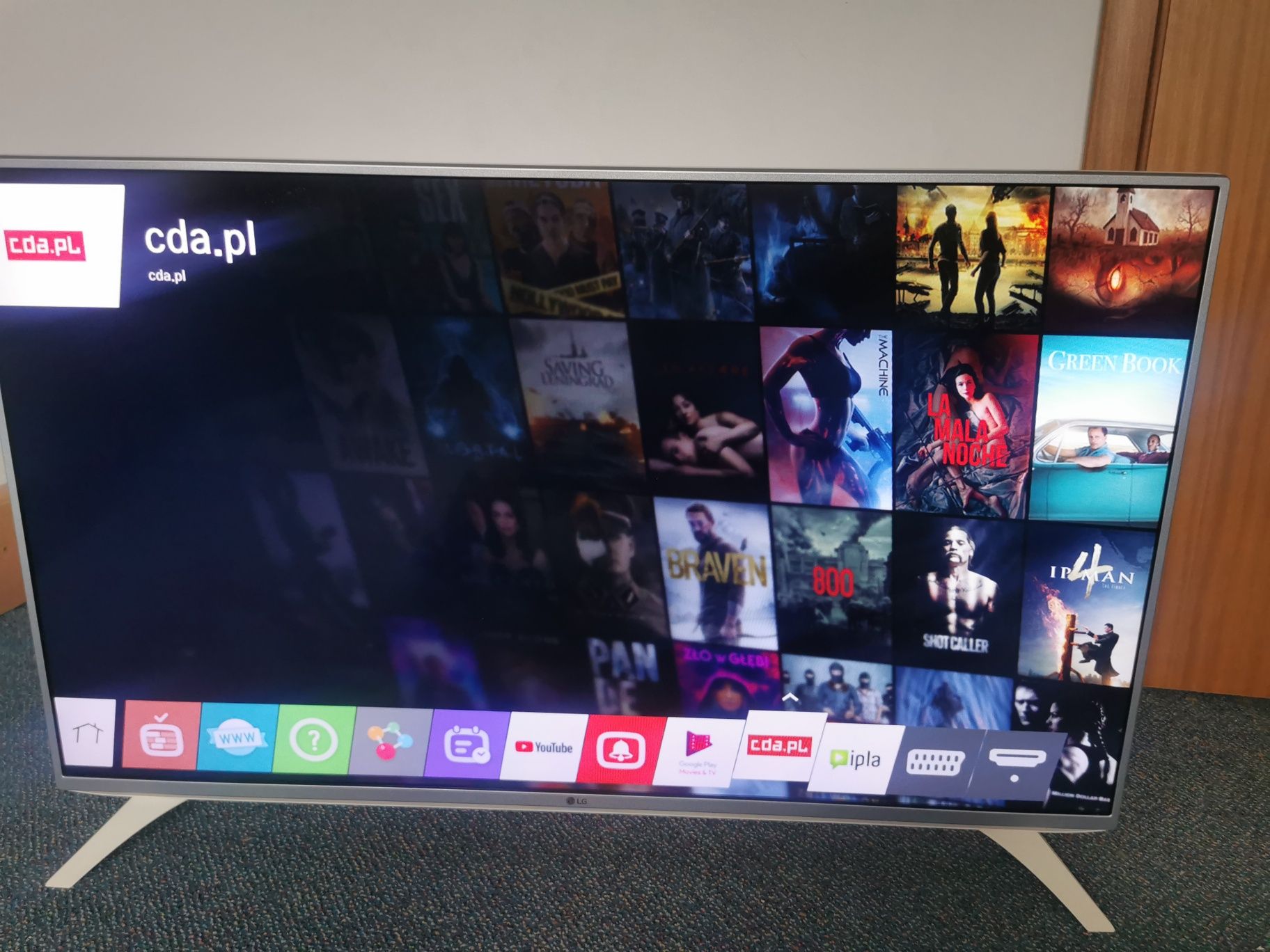Lg 49 webos HDR dvbt2 transport rezerwacja