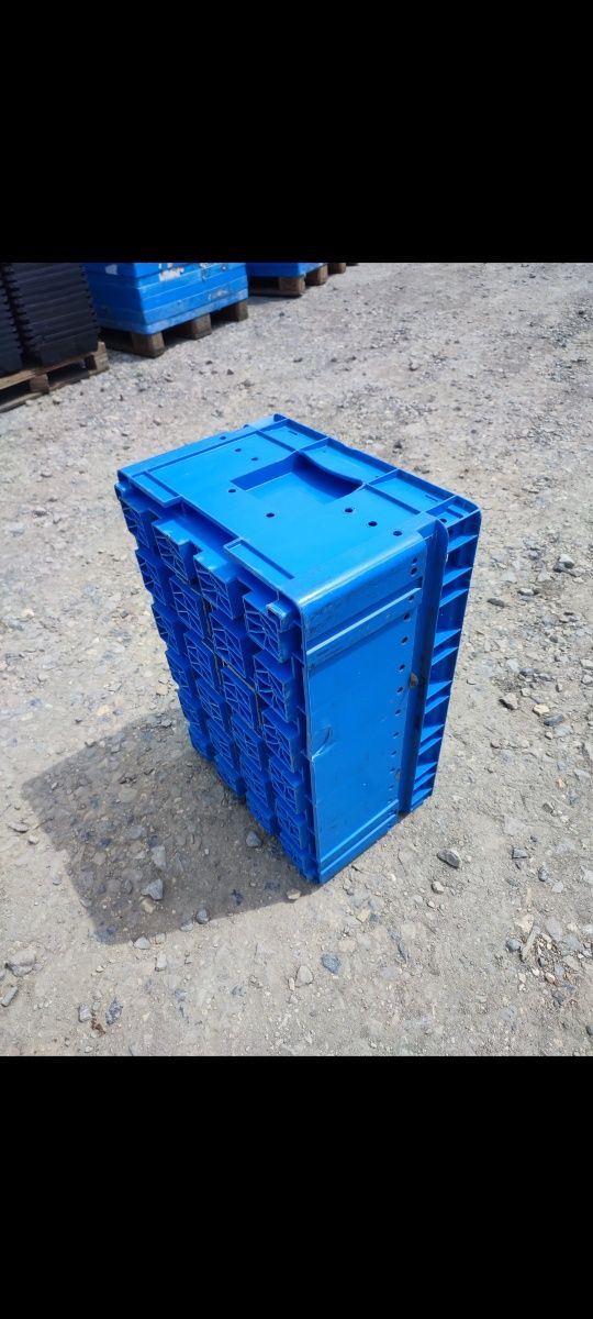 C-KLT 6428 60x40x28 pojemniki magazynowe skrzynki plastikowe mocne