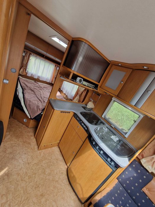 Dethleffs 460 Mover Prysznic Frans Bed Przedsionek