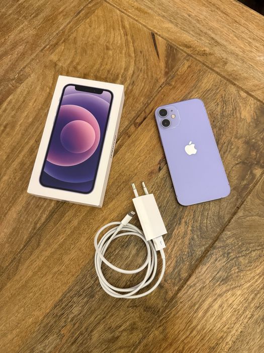 Iphone 12 mini fioletowy