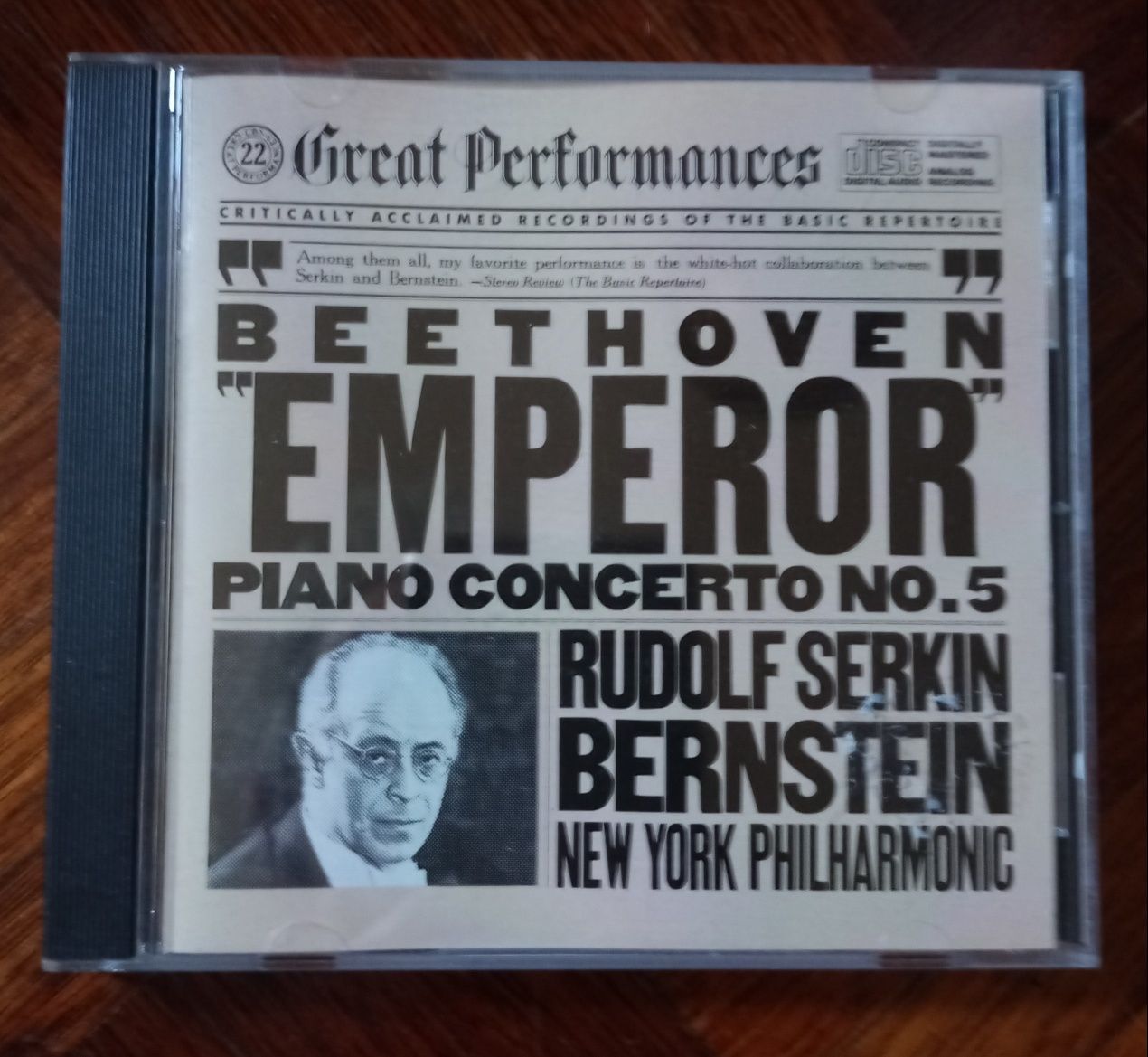 CD Beethoven Concerto n° 5