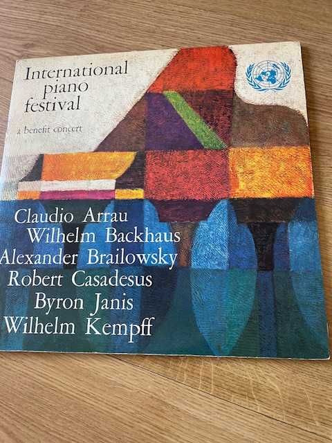 vinil Intertional piano  festival - a beneficit concert