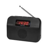 Radio Przenośne Fm Ac Dc Led Budzik