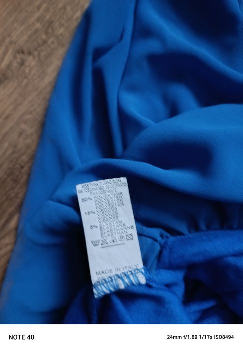 Wyprzedaż Elegancka tiulowa bluzka Święta r. M