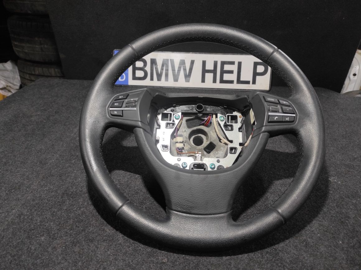 Руль Рулевое Колесо БМВ Ф10 528 N20 N55 Разборка BMW HELP