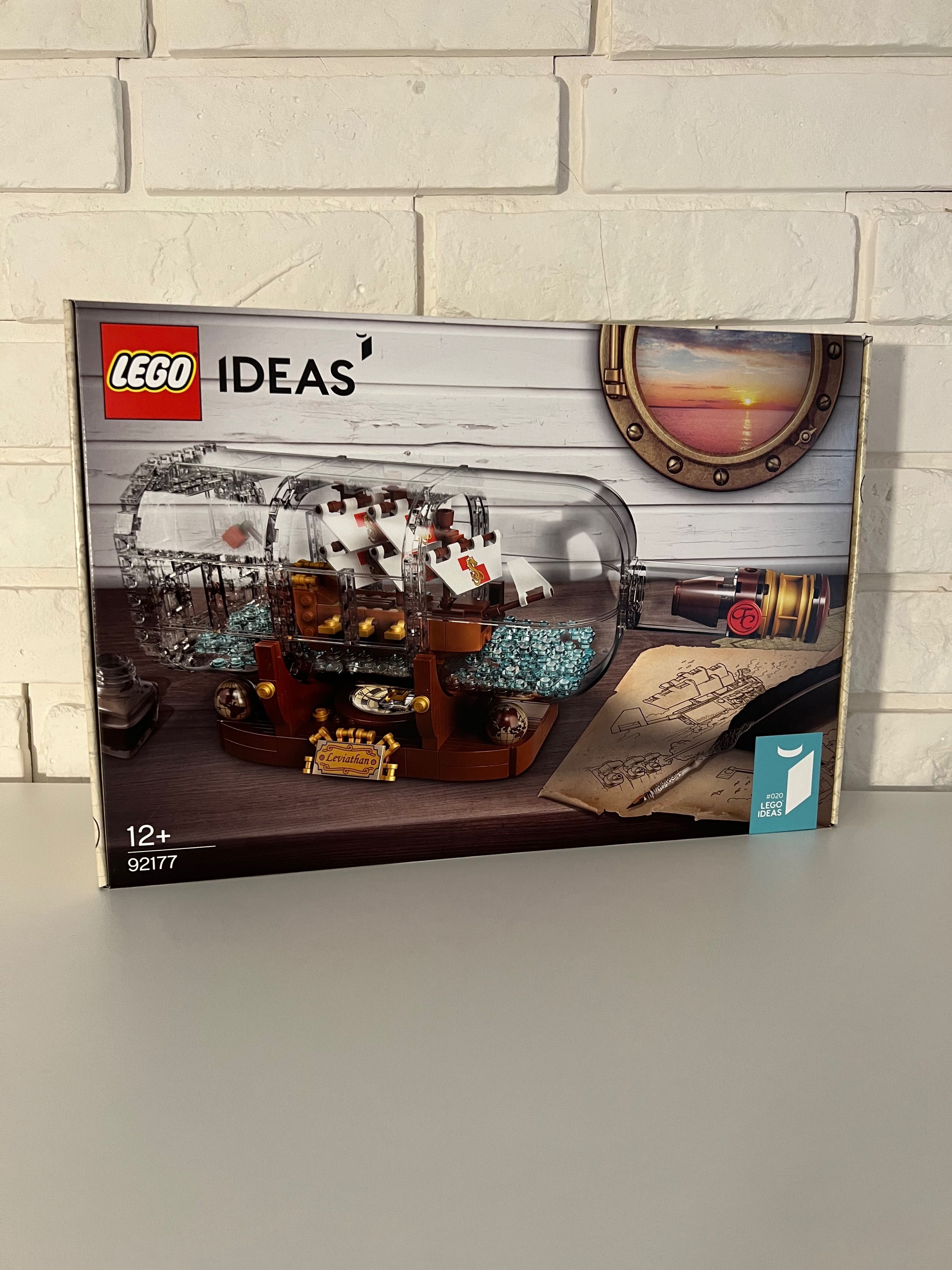 Lego Ideas 92177 Statek w butelce NOWY