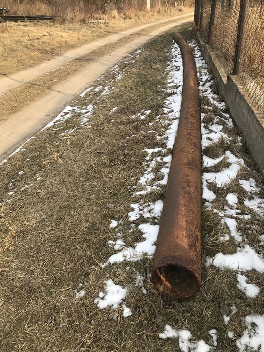 Труба металева довжина 11 метрів , діатетр 23 сантиметра