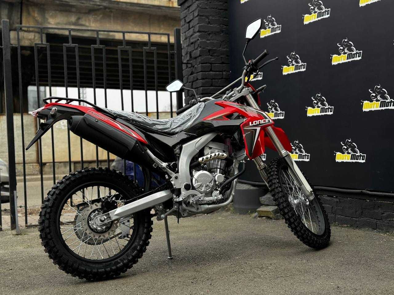 Мотоцикл Loncin LX300GY SX2 PRO Червоний RED Рідинне охолодження