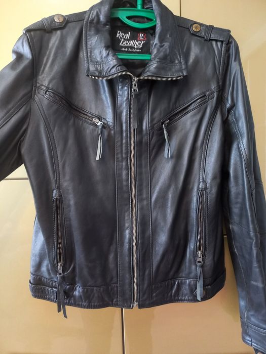 Куртка кожаная натуральная  мужская