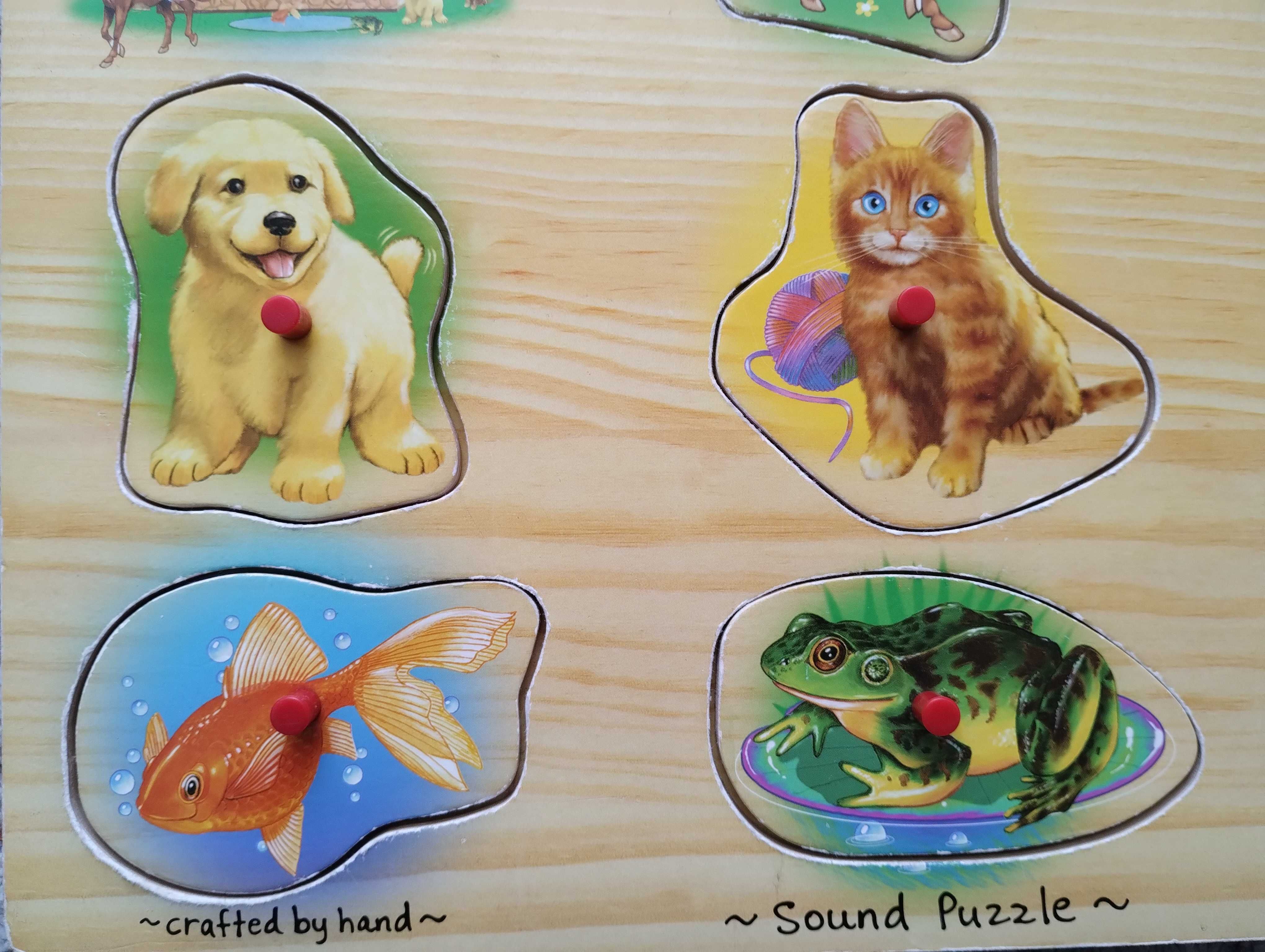 Melissa & Doug Puzzle Dźwiękowe -zwierzęta