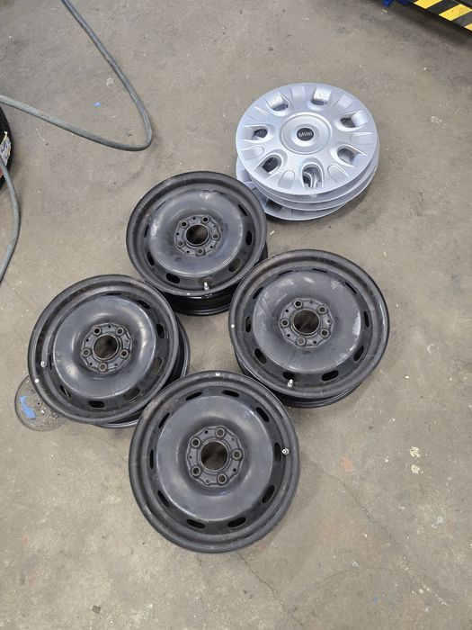 Felgi mini cooper 15" 5 1/2j et is 46 TPMS czujniki 5x112 stalowe f55