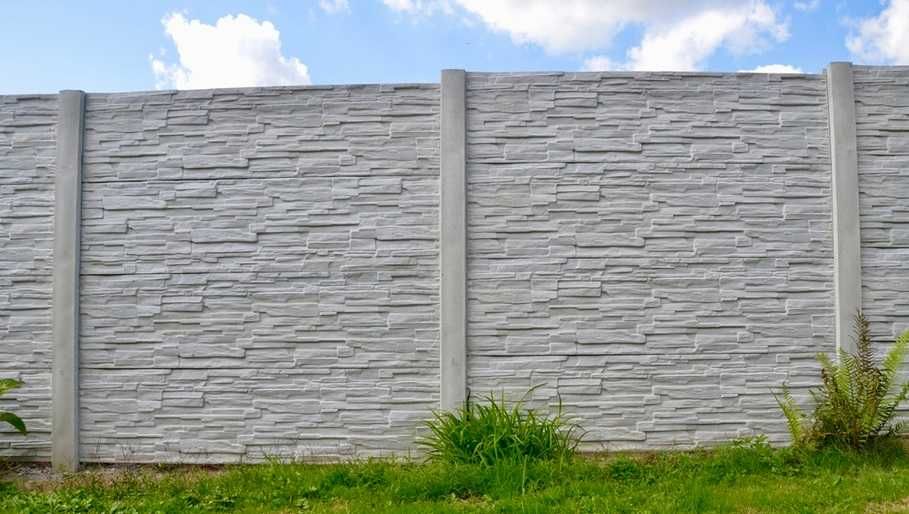 Ogrodzenie betonowe płyty betonowe płyty ogrodzeniowe płot