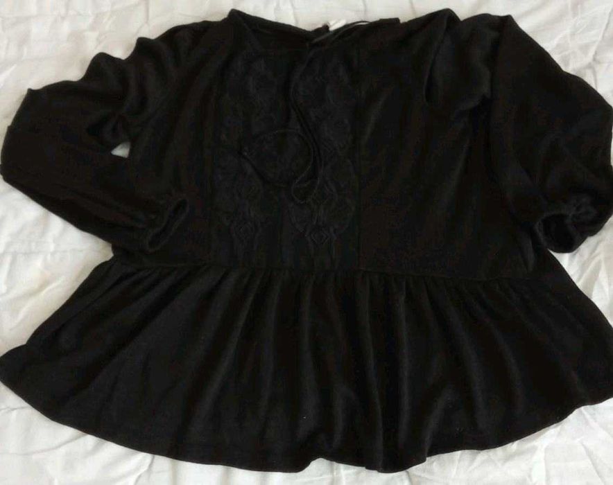 Bluzka damska z baskinką H&M rozm S
