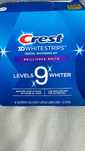 Paski wybielające zęby Crest 9 Levels Brilliance White z USA