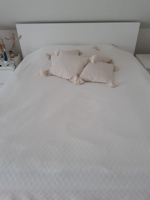 STENFRÖMAL Narzuta, biały, 230x250 cm